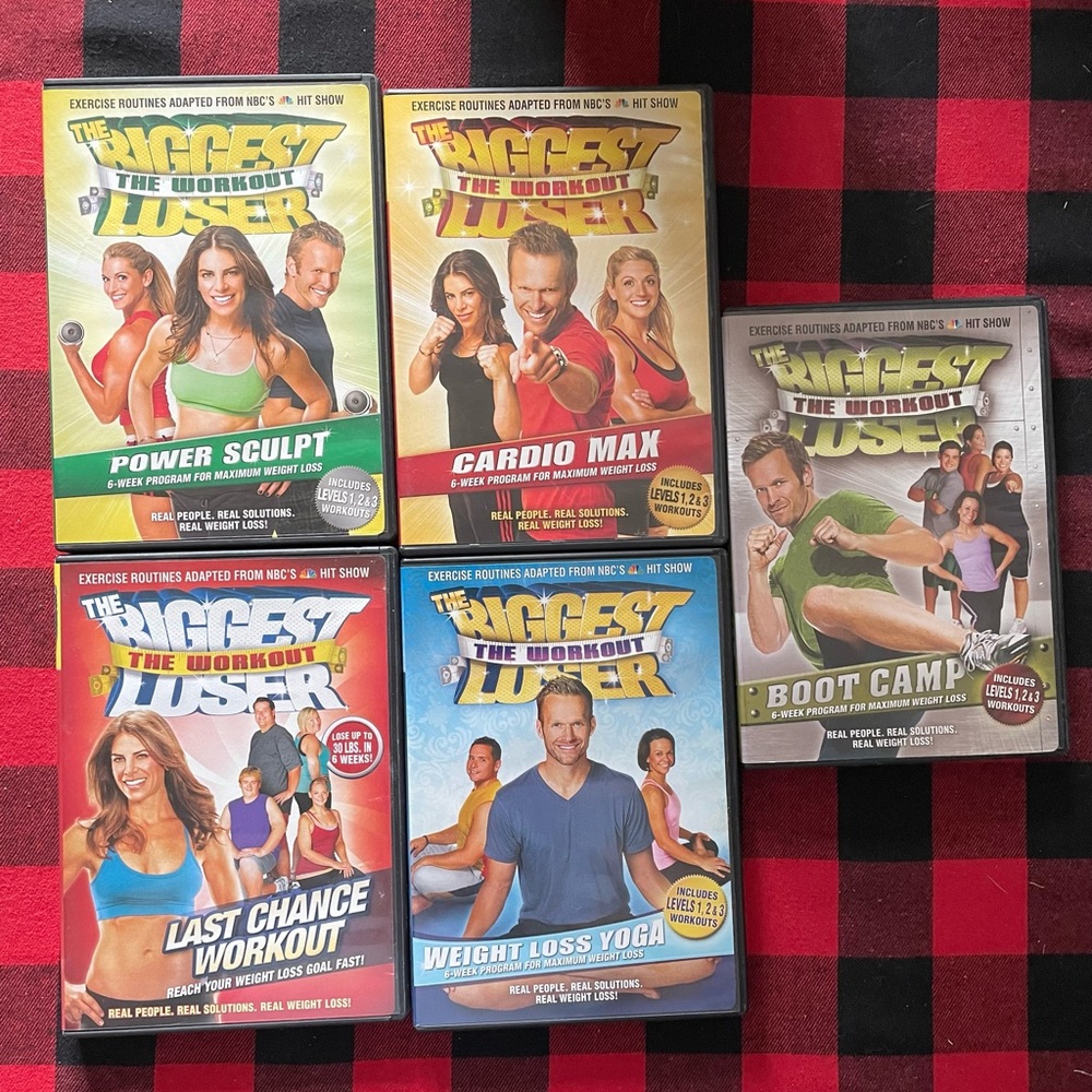 5 biggest loser dvds
